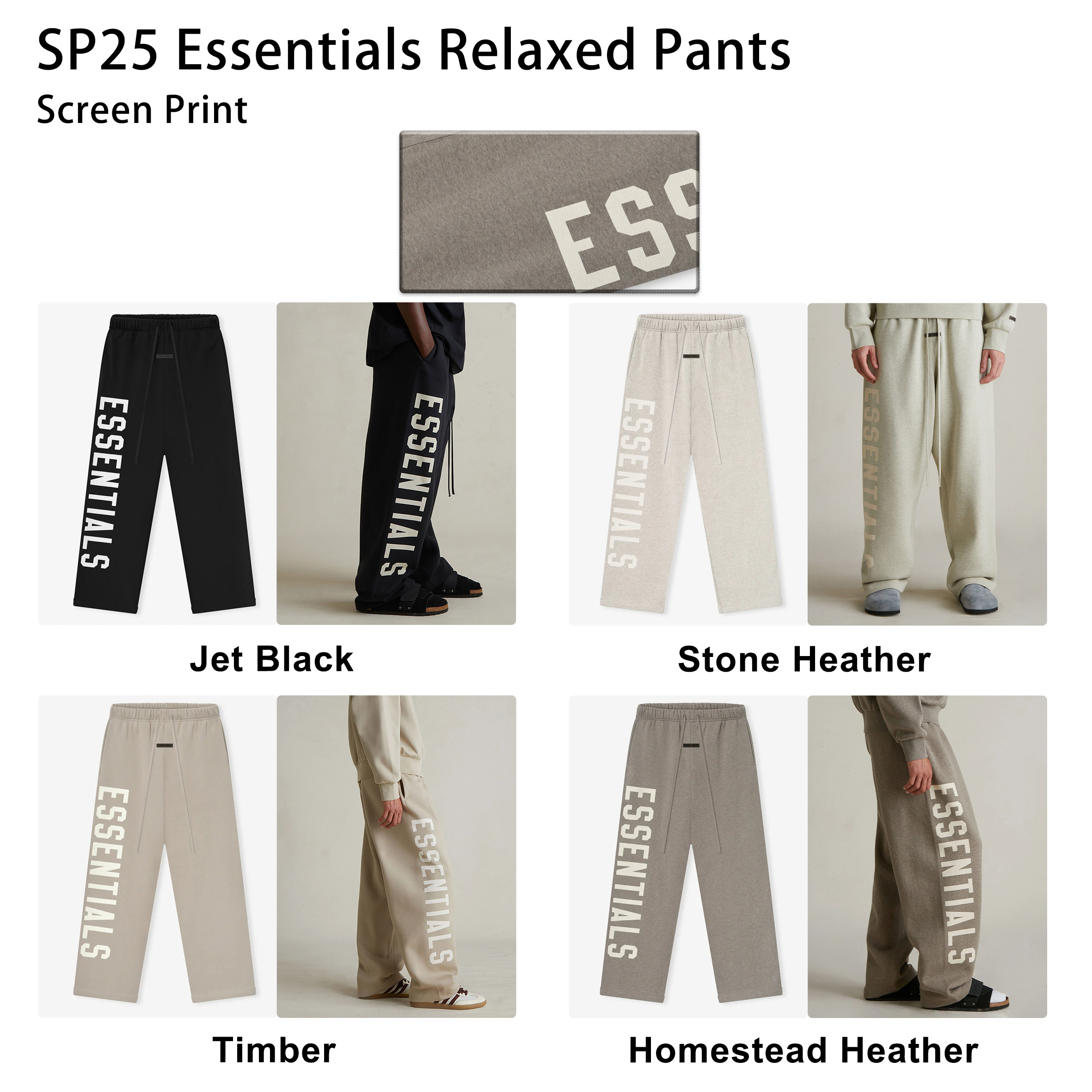 25SP Relaxed Sweatpants