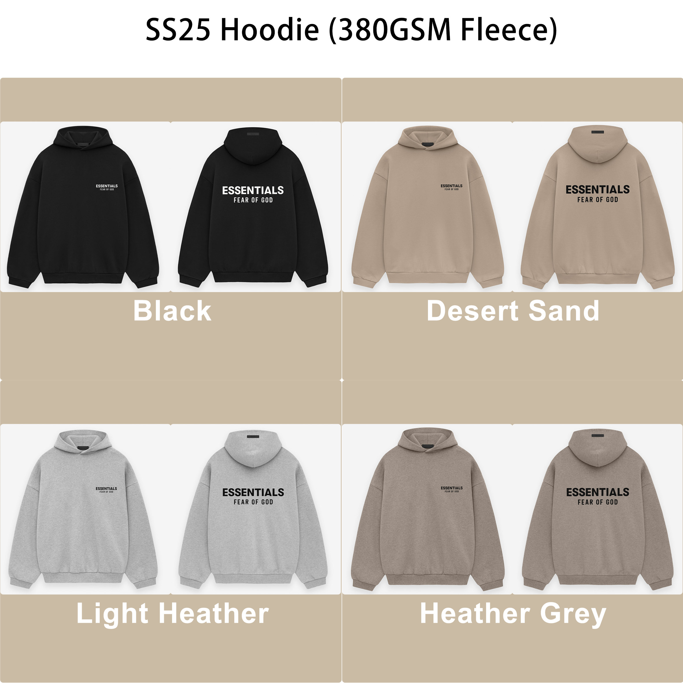 FW24 SS25 Holliday Collection Essentials Hoodie