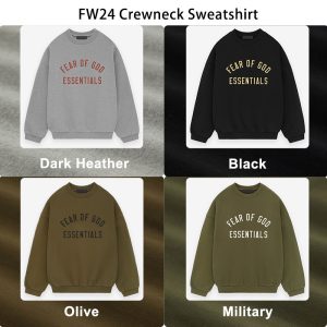 FW24 Essentials Crewneck Sweatshirt (480GSM Fleece)