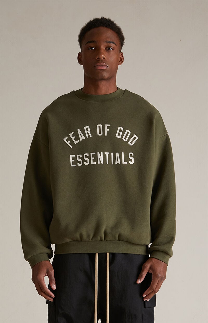 FW24 Essentials Crewneck Sweatshirt (480GSM Fleece) - Image 5