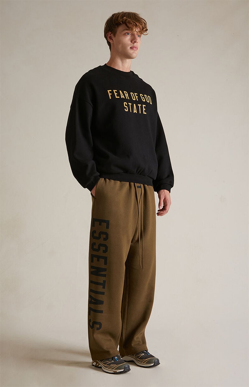 FW24 Essentials State Crewneck Sweatshirt (480GSM Fleece) - Image 3