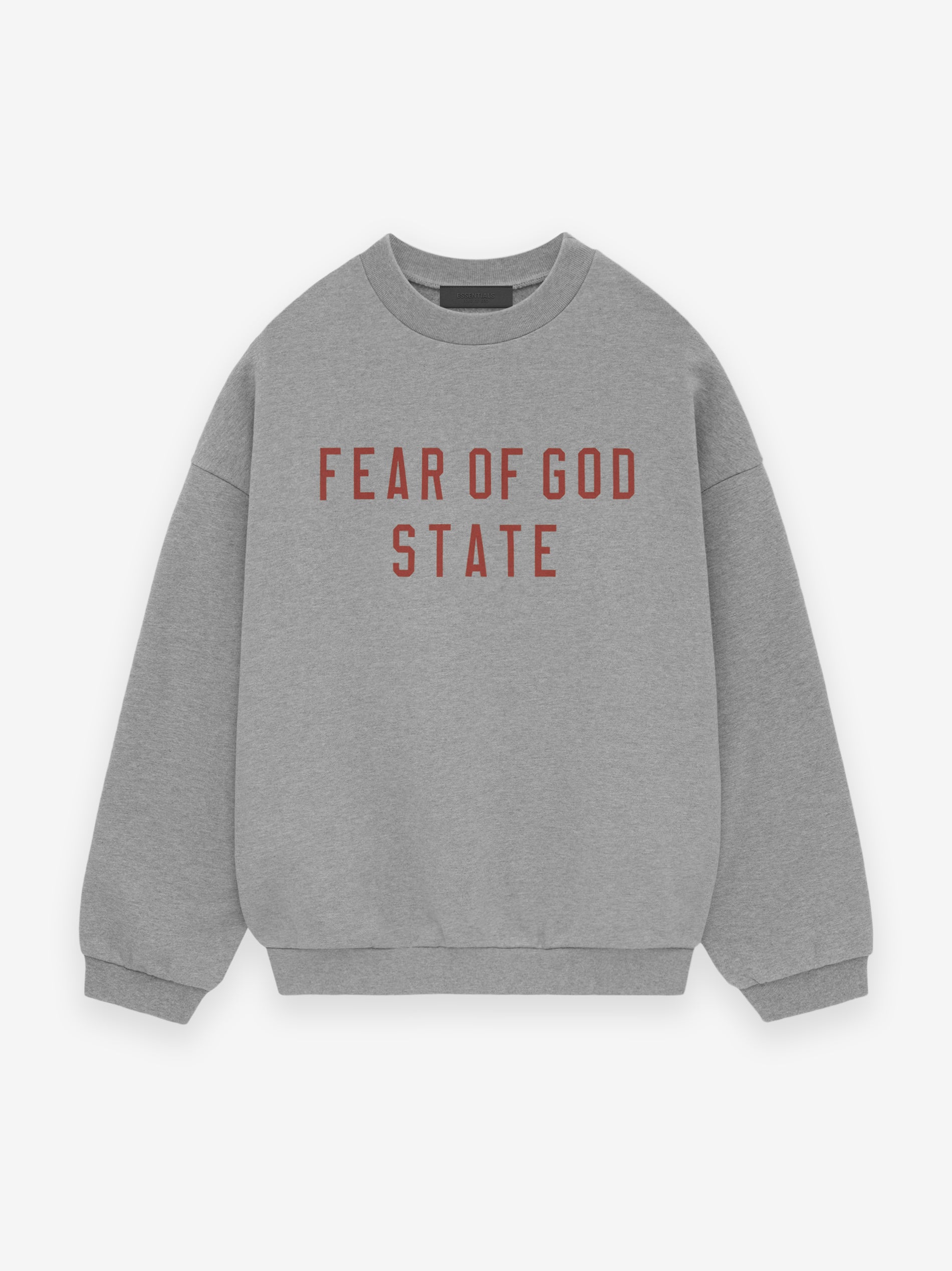 FW24 Essentials State Crewneck Sweatshirt (480GSM Fleece) - Image 6
