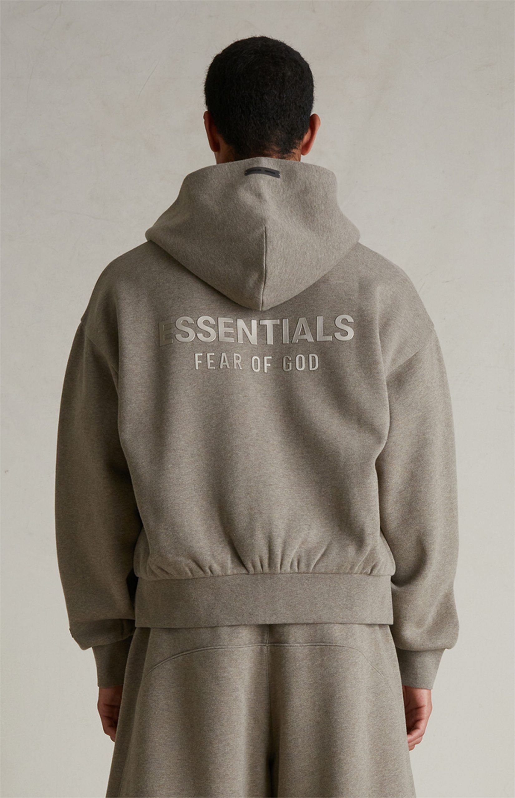 SP25 Essentials Full-Zip Hoodie (Metallic Logo) - Image 3