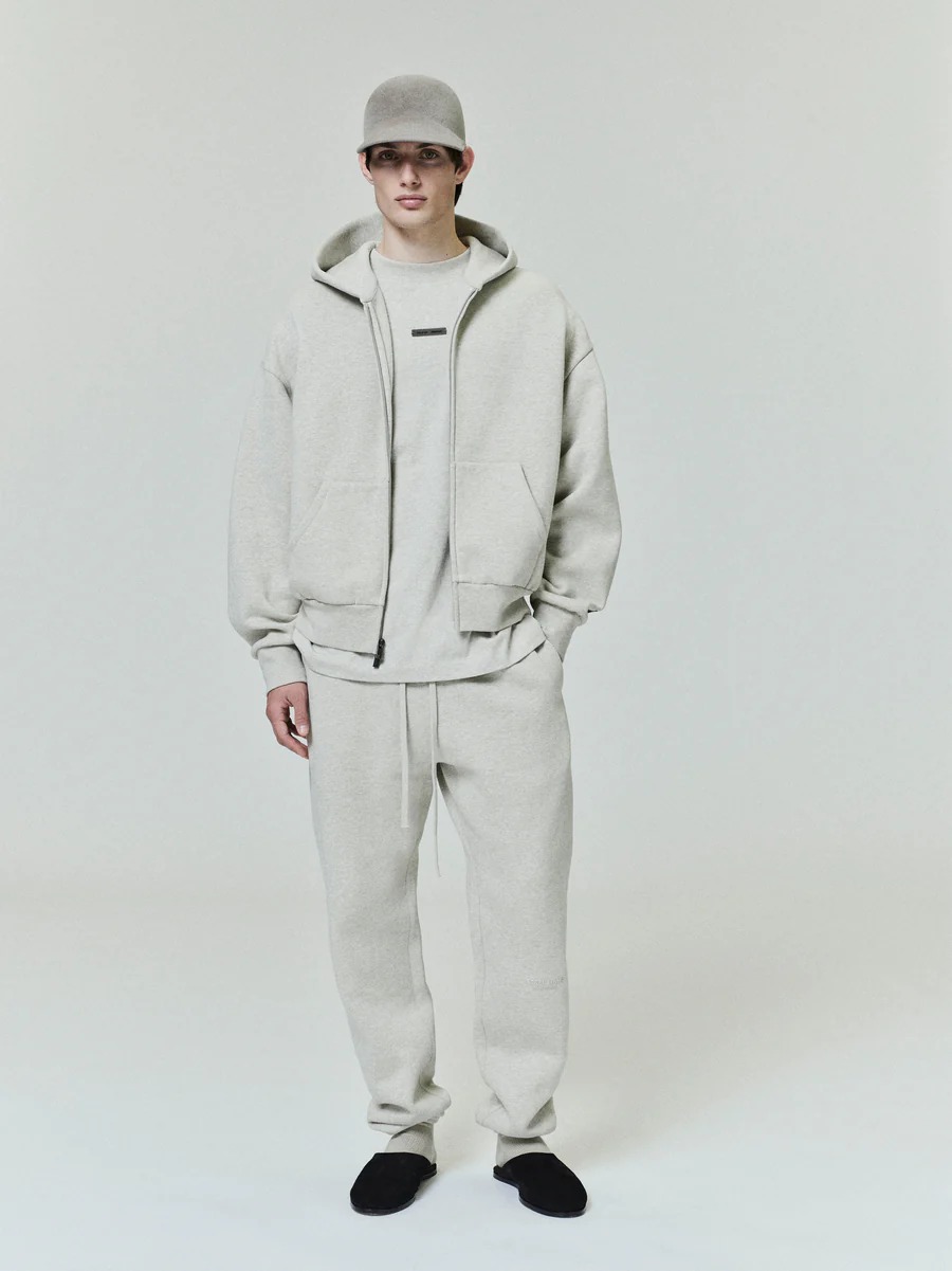 SP25 Essentials Full-Zip Hoodie (Metallic Logo) - Image 4