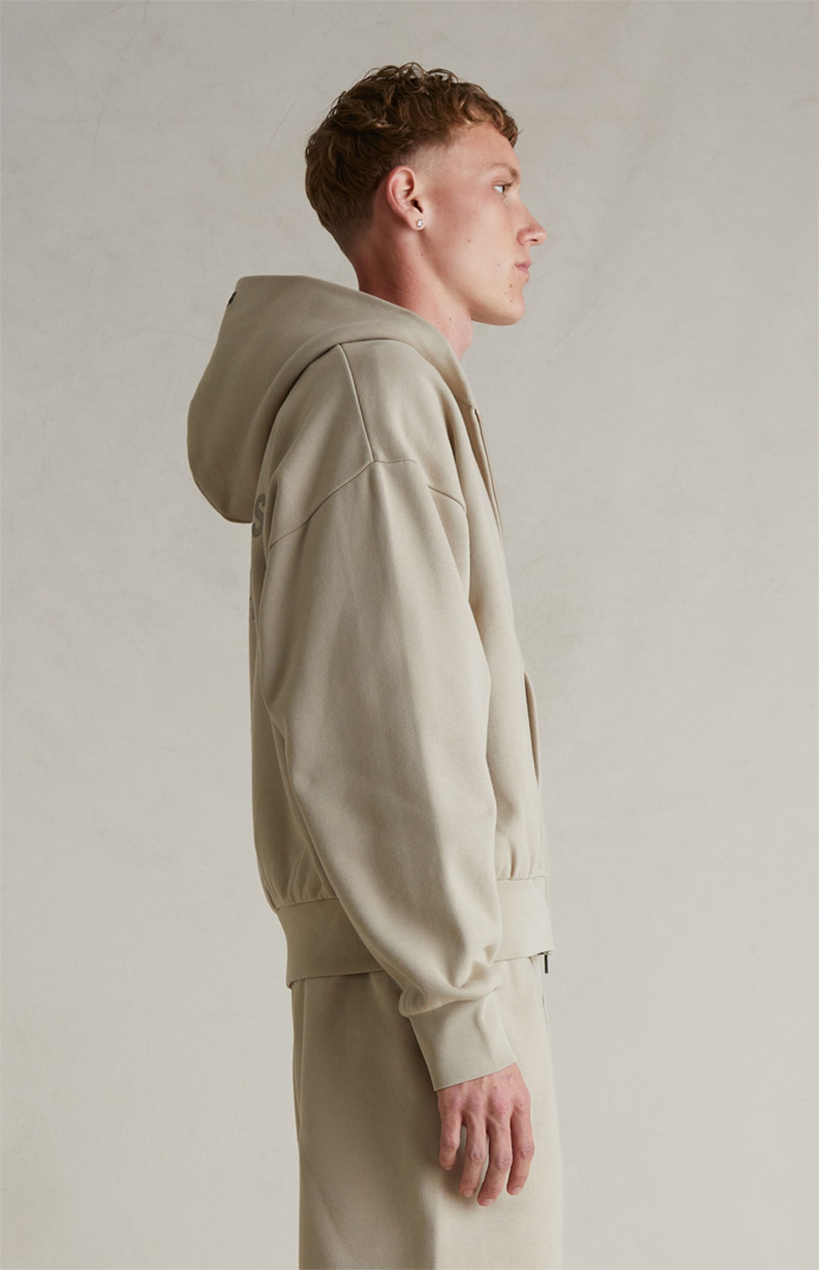 SP25 Essentials Full-Zip Hoodie (Metallic Logo) - Image 8