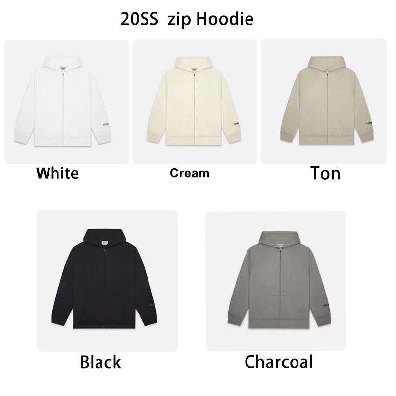 SS20 Essentials Full Zip Fleece Jacket - Image 3