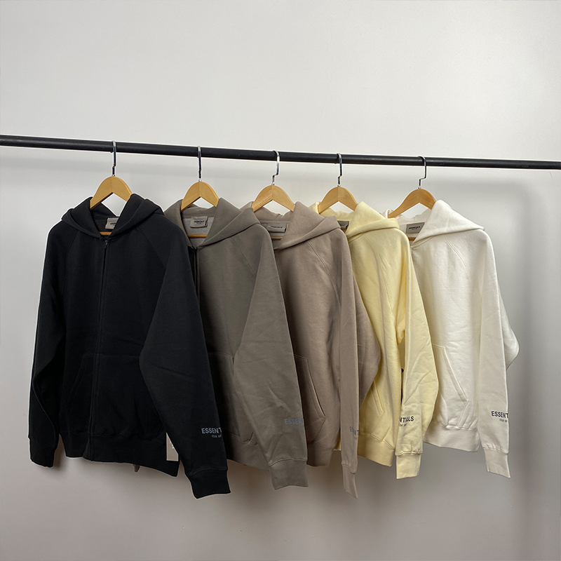 SS20 Essentials Full Zip Fleece Jacket - Image 4