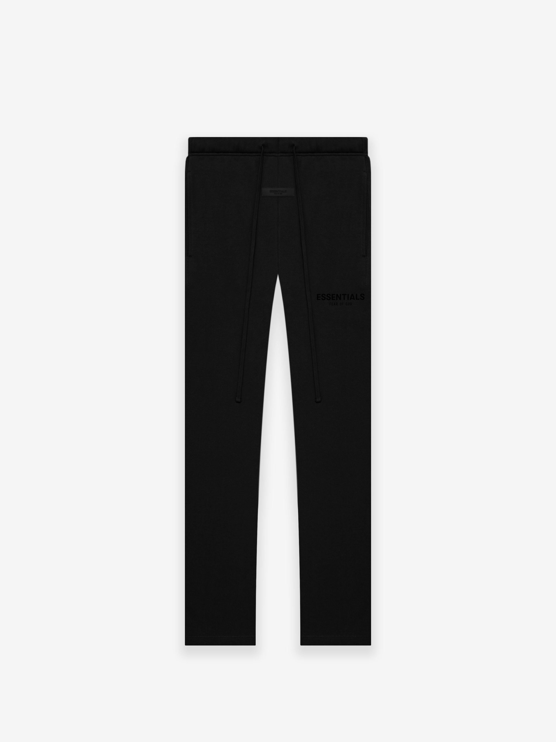 SS22 1977 Essentials Relaxed Sweatpants (Black Velvety Print) - Image 9