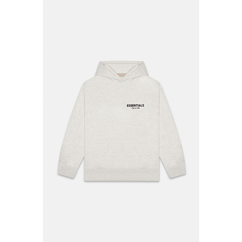 SS22 Essentials Hoodie (Black Velvety) - Image 8