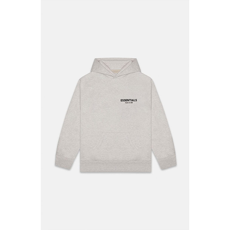 SS22 Essentials Hoodie (Black Velvety) - Image 9