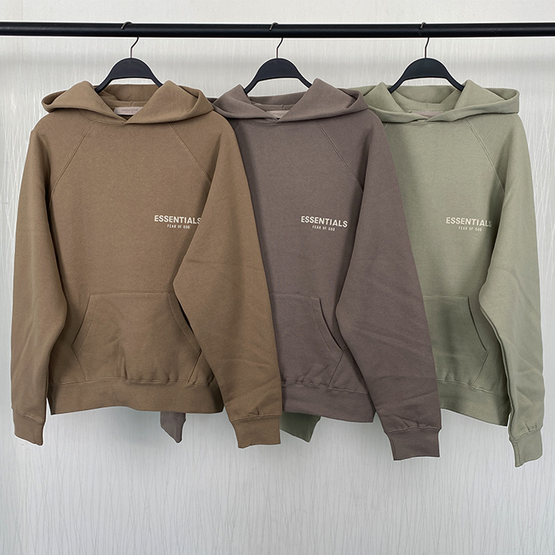 SS22 Essentials Hoodie (White Velvety) - Image 4