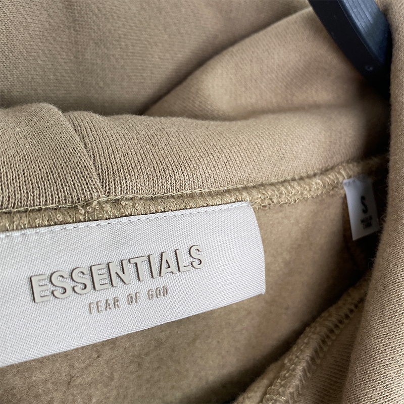 SS22 Essentials Hoodie (White Velvety) - Image 6