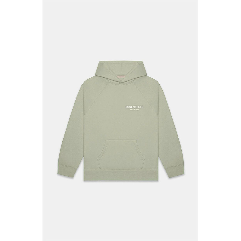 SS22 Essentials Hoodie (White Velvety) - Image 8