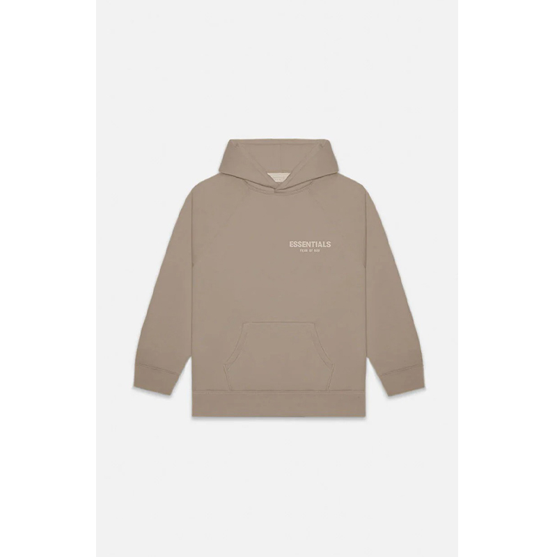 SS22 Essentials Hoodie (White Velvety) - Image 9
