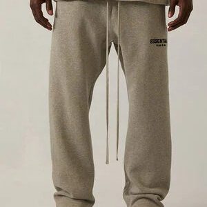 SS22 Essentials Relaxed Sweatpants (Black Velvety Print)