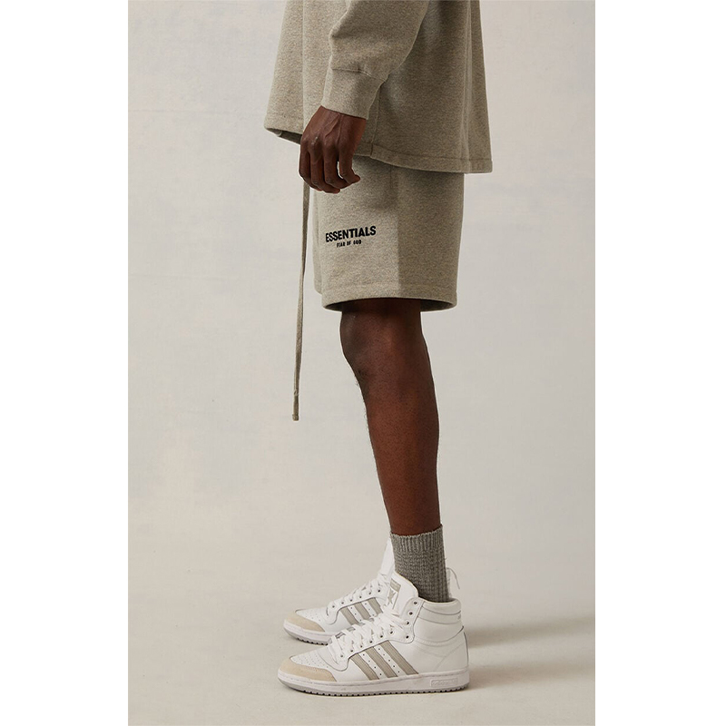 SS22 Essentials Shorts (Black Velvety Print) - Image 2