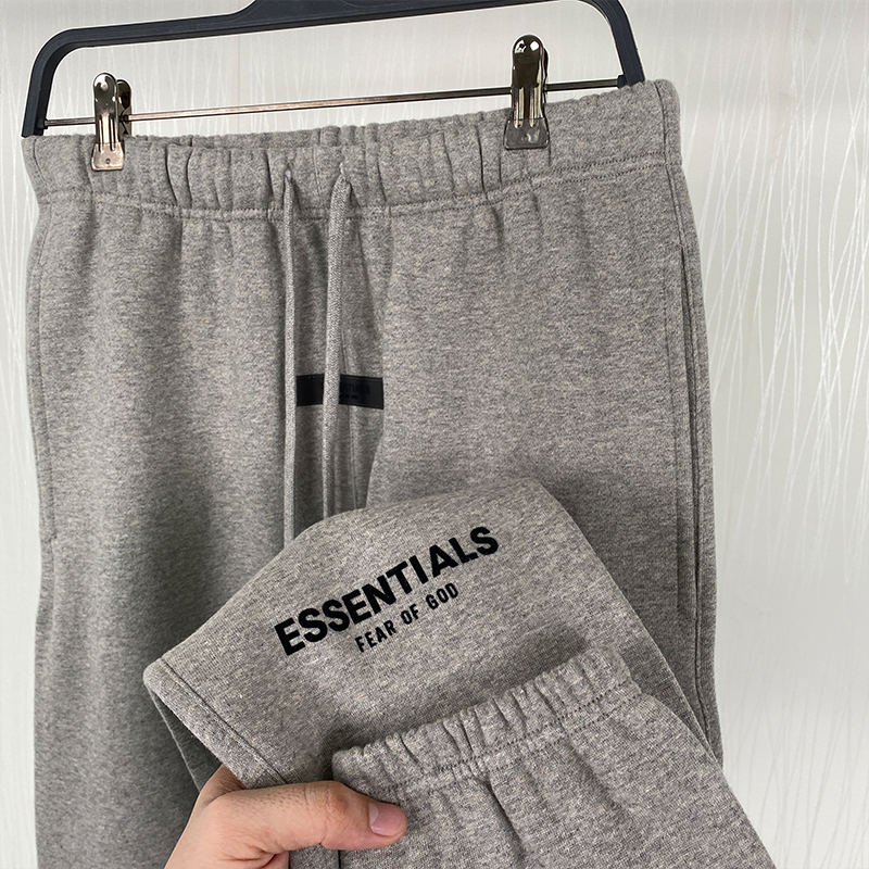 SS22 Essentials Sweatpants (Black Velvety Print) - Image 3