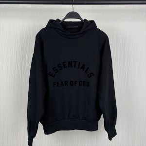 SS23 Black Core Collection Essentials Hoodie
