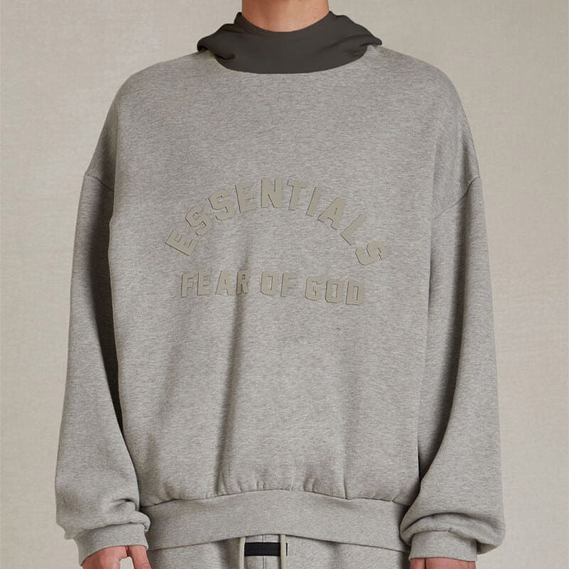 SS24 Essentials Nylon Fleece Hoodie - Image 2