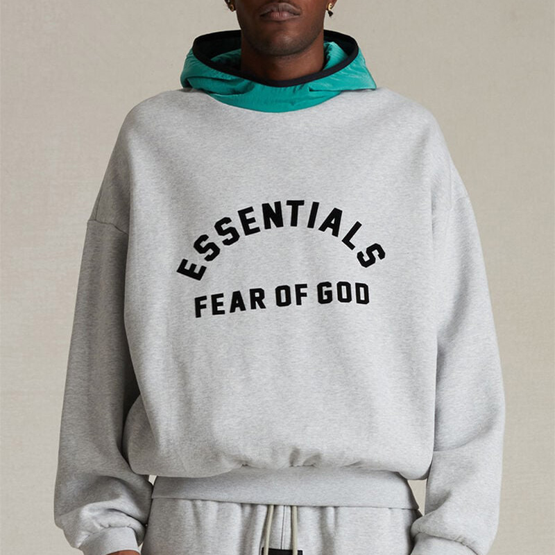 SS24 Essentials Nylon Fleece Hoodie - Image 3