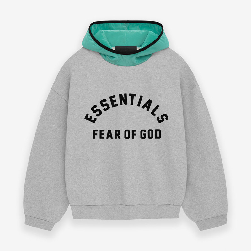SS24 Essentials Nylon Fleece Hoodie - Image 10